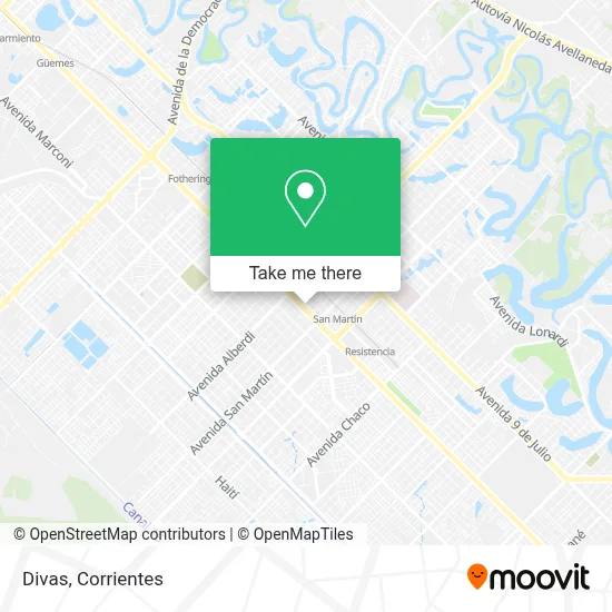 Divas map