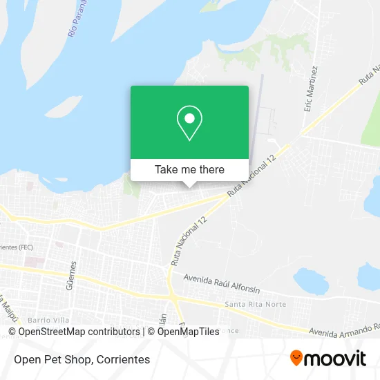 Open Pet Shop map
