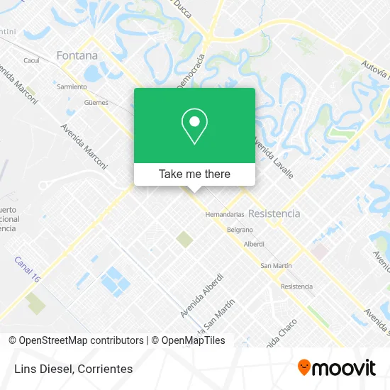 Lins Diesel map