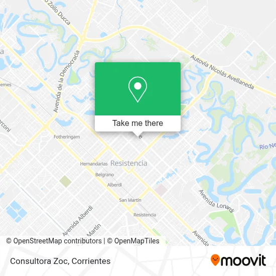 Consultora Zoc map