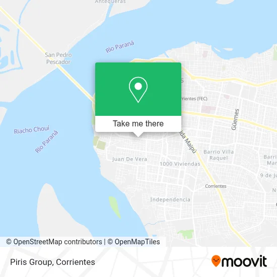 Piris Group map