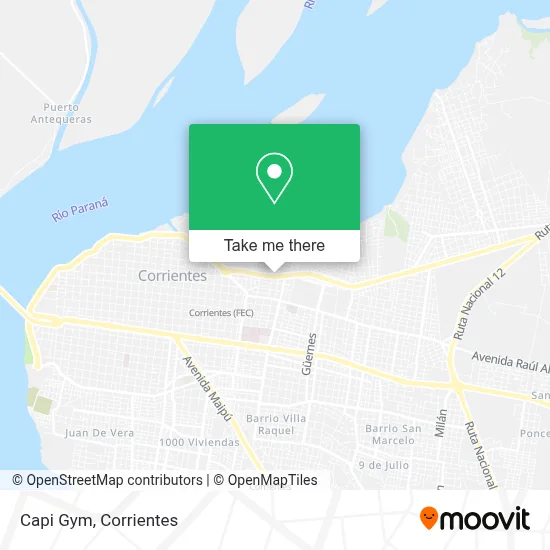 Capi Gym map