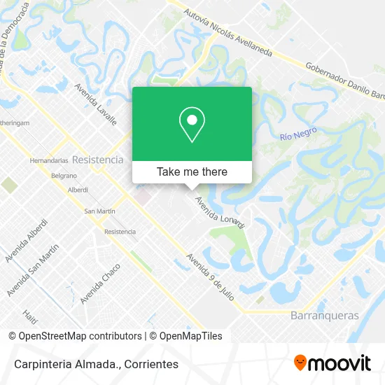 Carpinteria Almada. map