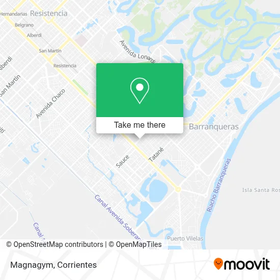 Magnagym map