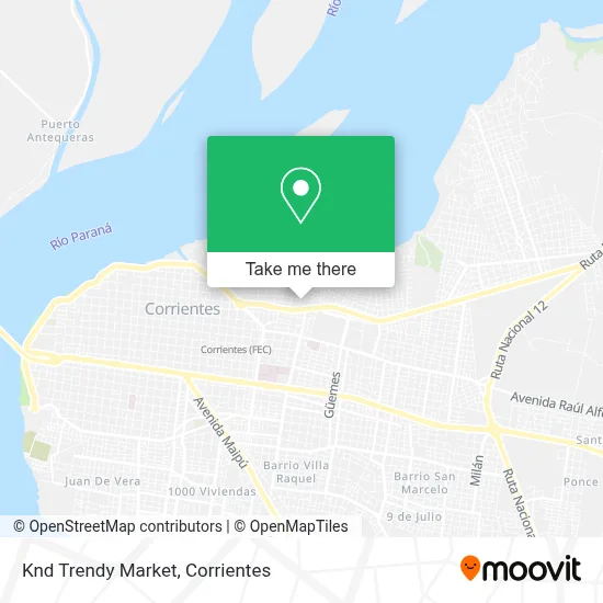 Knd Trendy Market map