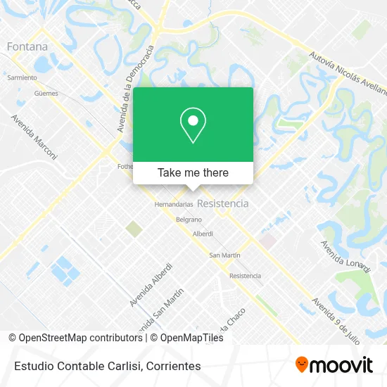 Estudio Contable Carlisi map