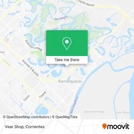 Vear Shop map