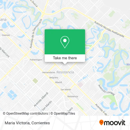 Maria Victoria map