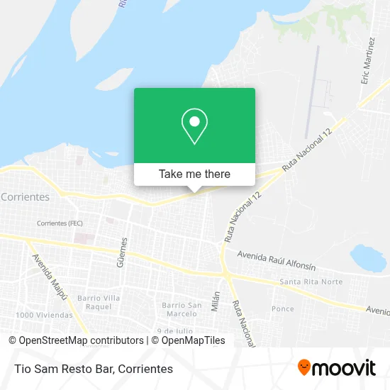 Tio Sam Resto Bar map