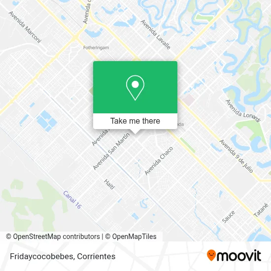 Fridaycocobebes map