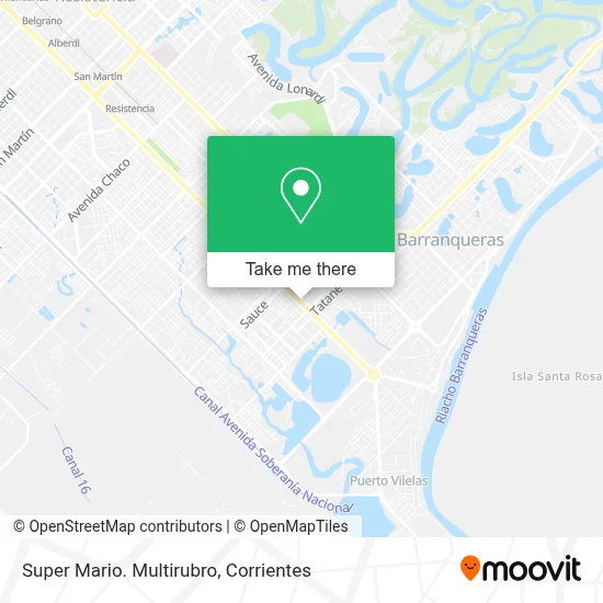 Super Mario. Multirubro map