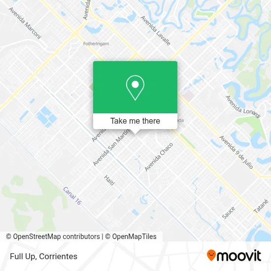 Full Up map
