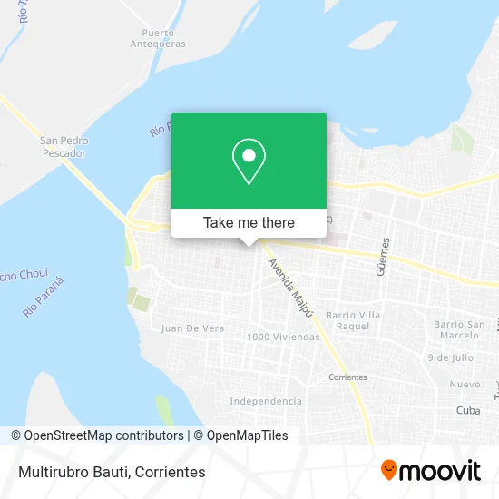 Multirubro Bauti map