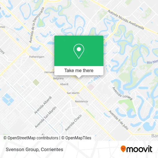 Svenson Group map
