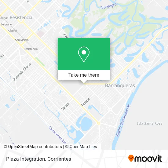 Plaza Integration map