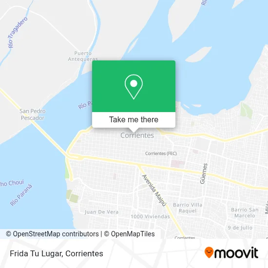 Frida Tu Lugar map
