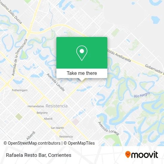 Rafaela Resto Bar map