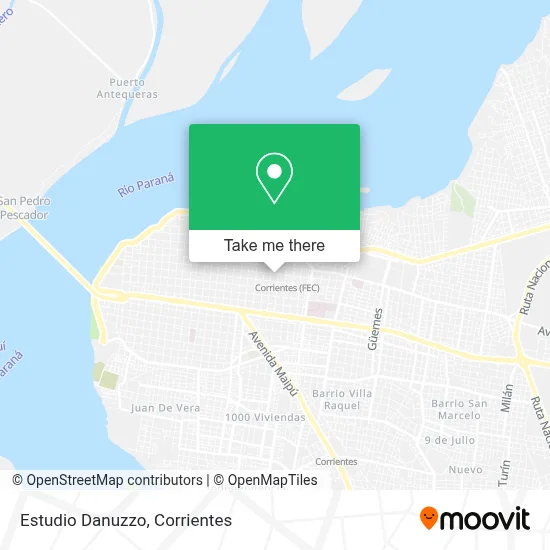 Estudio Danuzzo map