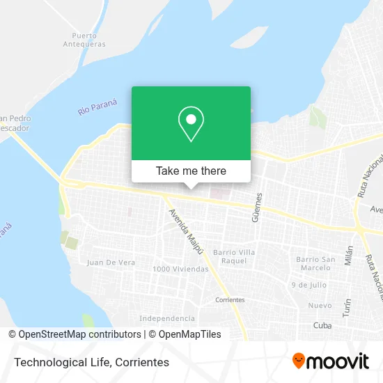 Technological Life map