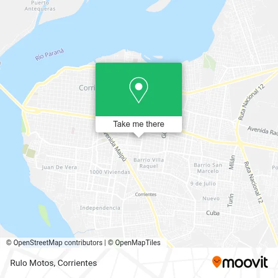 Rulo Motos map