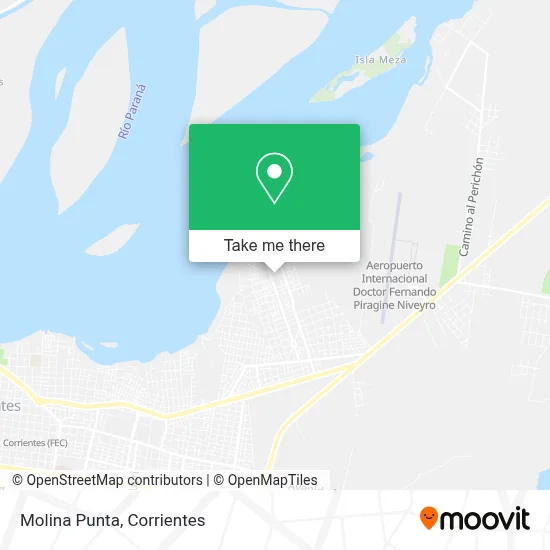 Molina Punta map