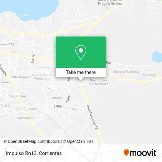 Impulso Rn12 map