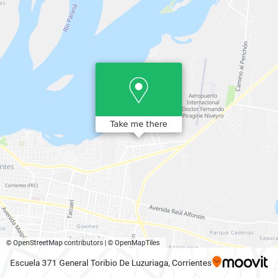 Escuela 371 General Toribio De Luzuriaga map