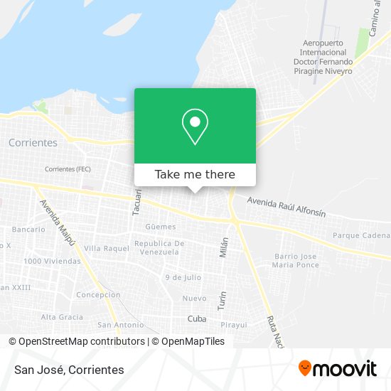 San José map