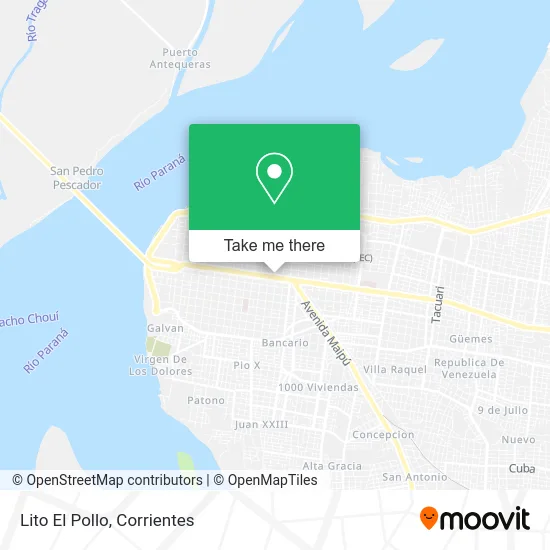 Lito El Pollo map