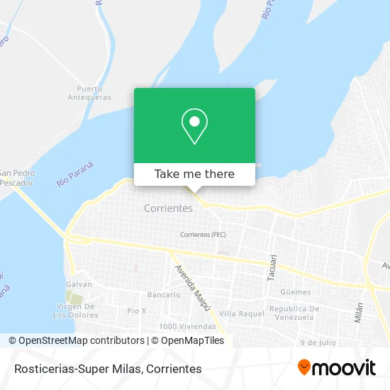 Rosticerias-Super Milas map