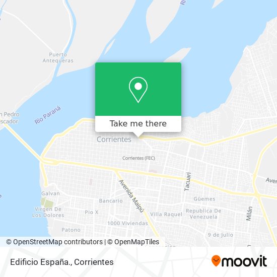 Edificio España. map