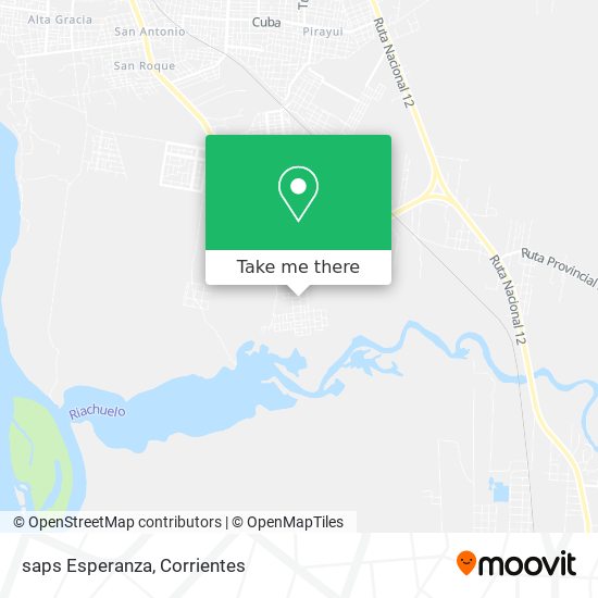 Mapa de saps Esperanza
