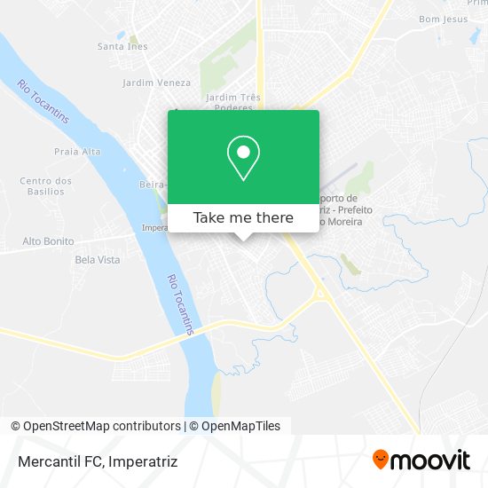 Mercantil FC map