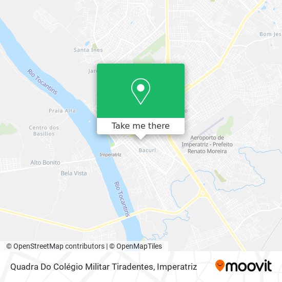 Quadra Do Colégio Militar Tiradentes map