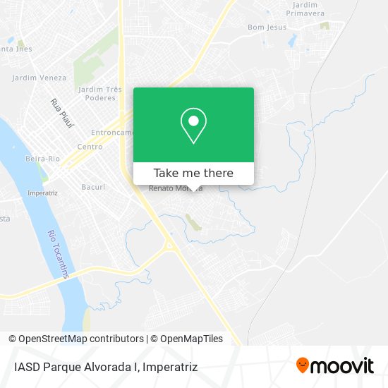 IASD Parque Alvorada I map