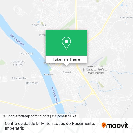 Centro de Saúde Dr Milton Lopes do Nascimento map