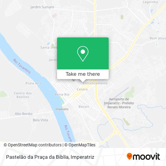 Pastelão da Praça da Biblía map