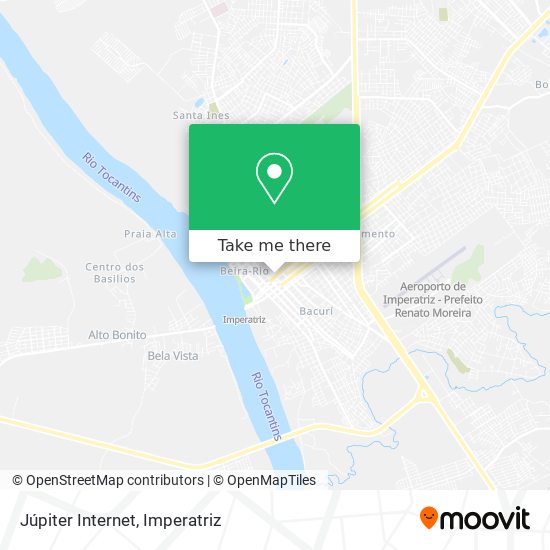 Júpiter Internet map