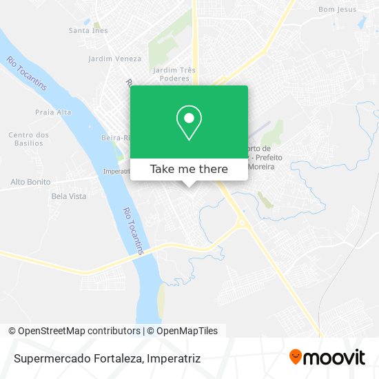 Supermercado Fortaleza map