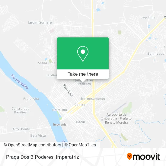 Praça Dos 3 Poderes map