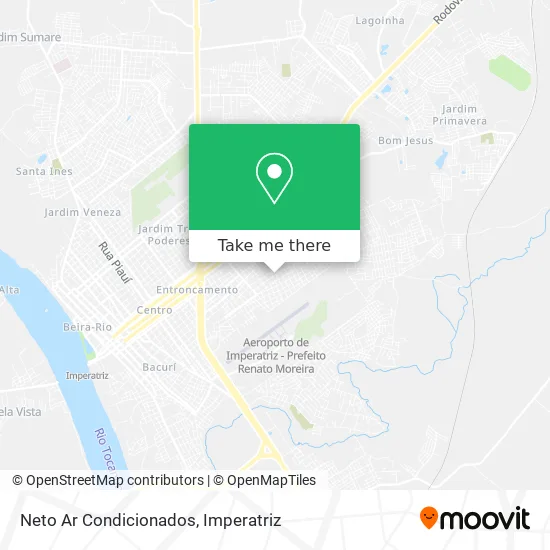 Neto Ar Condicionados map