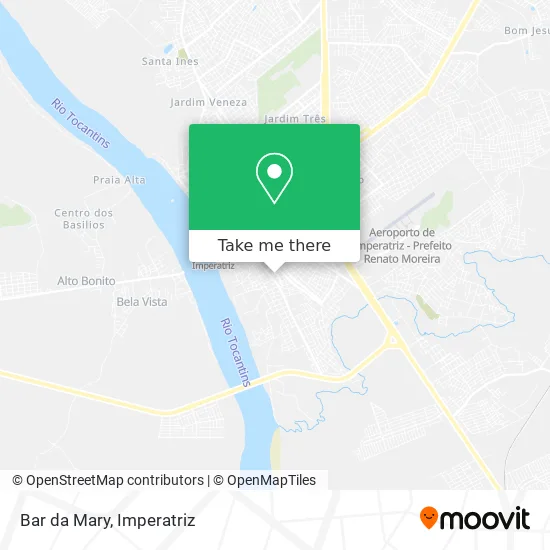 Bar da Mary map