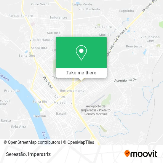 Serestão map