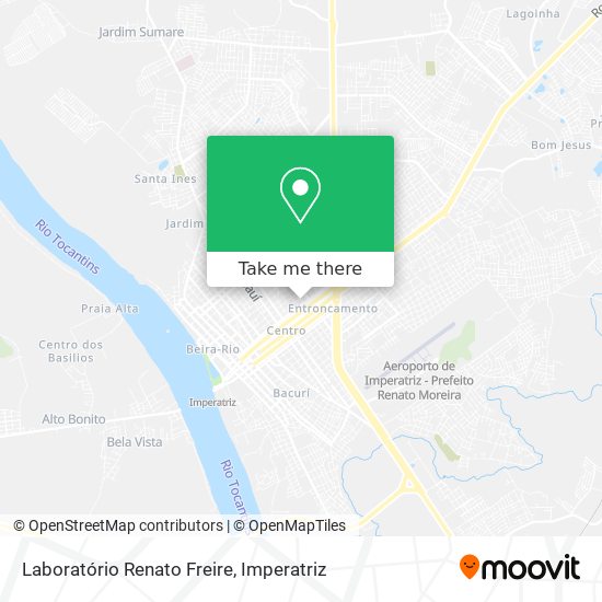 Laboratório Renato Freire map