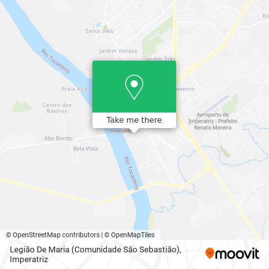 Legião De Maria (Comunidade São Sebastião) map