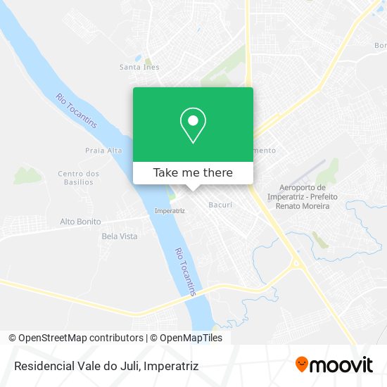 Residencial Vale do Juli map