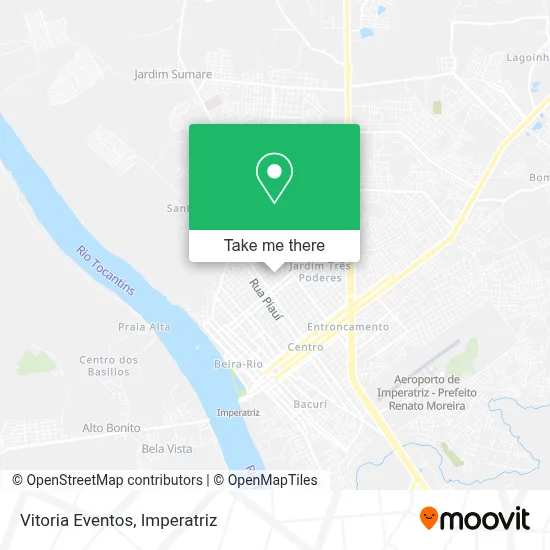 Vitoria Eventos map