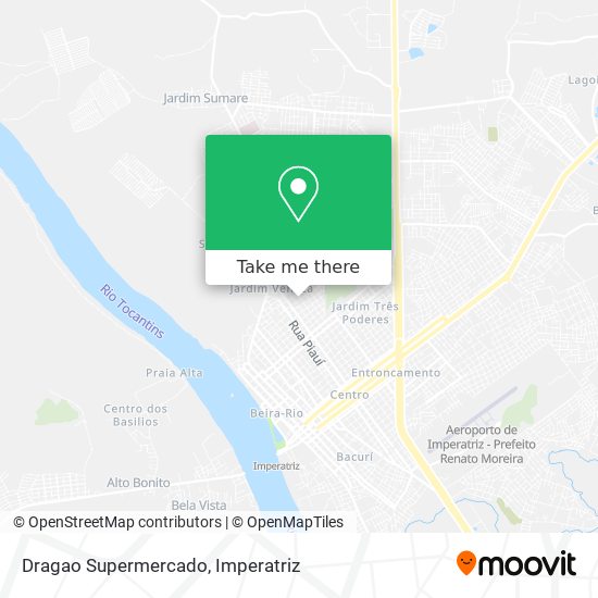 Dragao Supermercado map