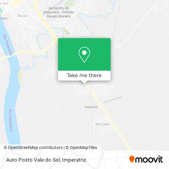 Auto Posto Vale do Sol map