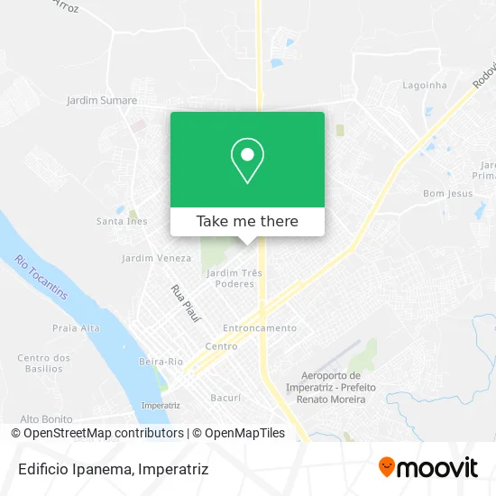 Edificio Ipanema map